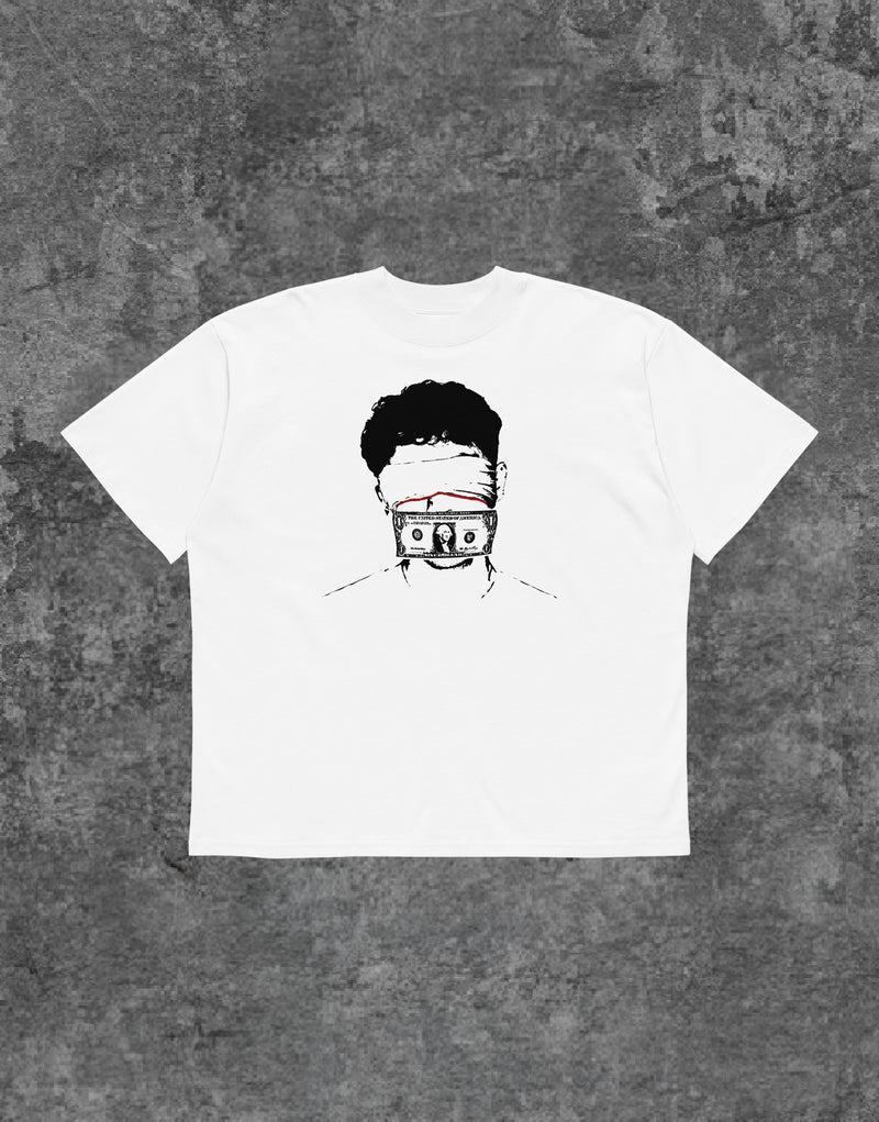 Unisex RWRK Tshirt 1 White - Front View