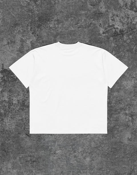 Unisex RWRK Tshirt Box 3 White - Back View